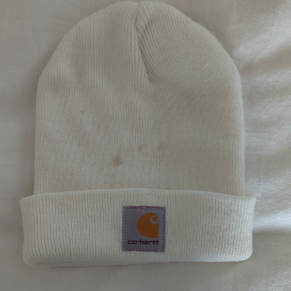 Carhartt Infant White Beanie